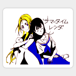 Ushio and Mio Kofune Summer Time Rendering Sticker